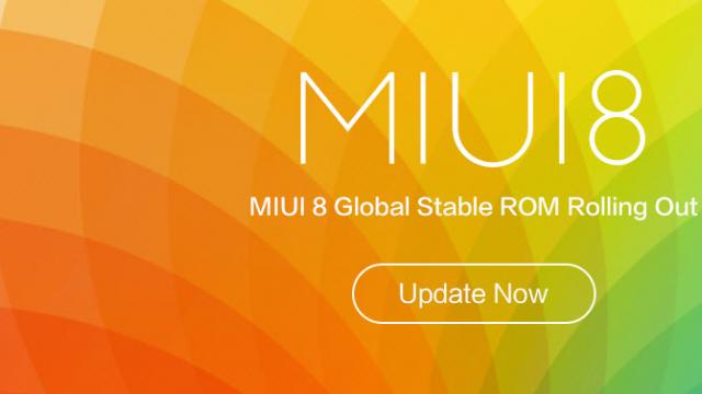 <b>MIUI 8 disponibil acum sub formă de release stabil; Iată lista cu terminalele suportate şi noutăţile aduse</b>Xiaomi a lansat astăzi la nivel oficial MIUI 8, în varianta stabilă şi disponibilă la nivel global pentru modelele Xiaomi compatibile. O listă cu aceste terminale găsiţi mai jos, iar noutăţile sunt de asemenea detaliate în următoarele rânduri.