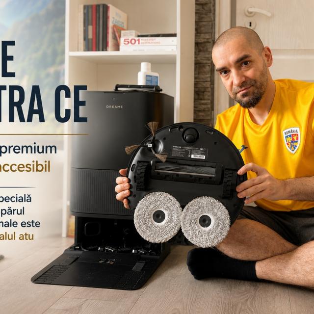 Dreame L40 Ultra CE: aspirator robot premium la preț accesibil