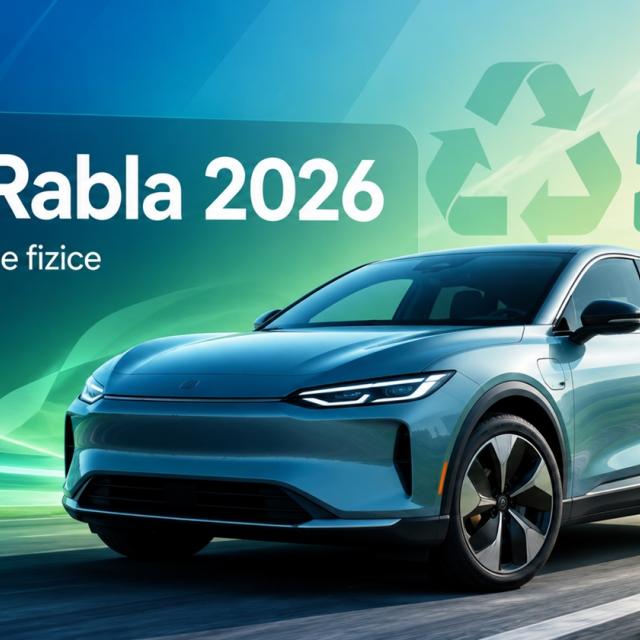Programul Rabla 2026 începe cu ecotichete de până la 18.500 lei pentru vehicule noi