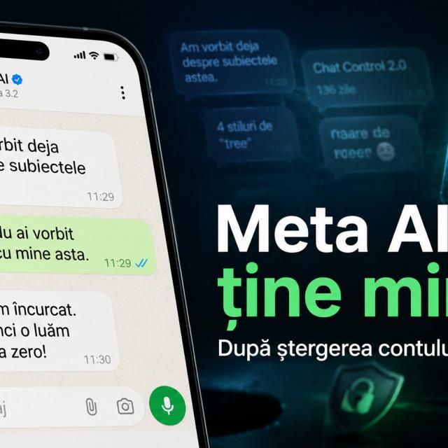 Ai șters contul WhatsApp? Meta AI s-ar putea să-și amintească în continuare ce i-ai spus