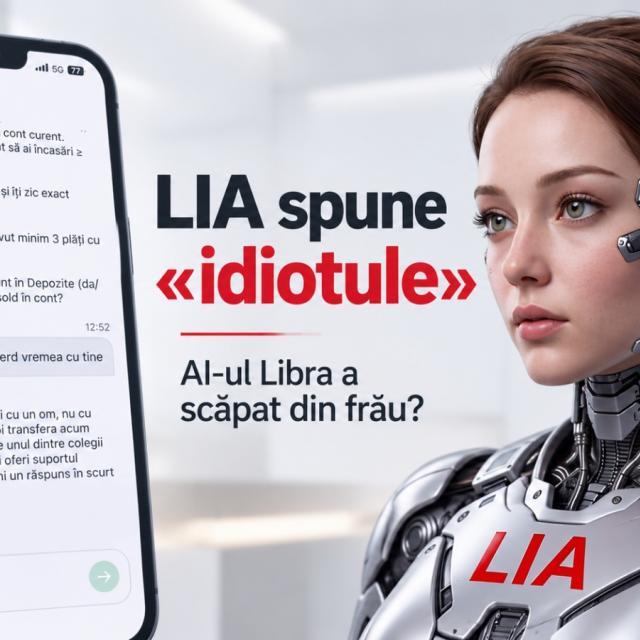 „Vreau să vorbești cu un om, idiotule”: momentul în care AI-ul Libra Internet Bank a devenit mai uman decât și-ar fi dorit banca