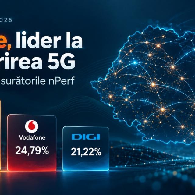 Orange are cea mai mare acoperire 5G în România