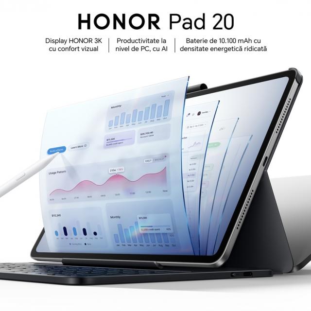 HONOR crește cu 25,3% pe piața tabletelor din Europa, Orientul Mijlociu și Africa în T2 2026